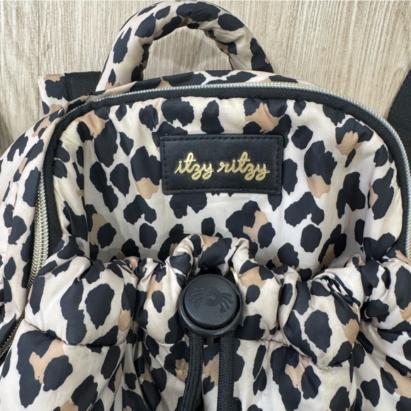 Itzy Ritzy Leopard Print Dream Backpack diaper bag main image 11